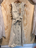 Free market vintage pearl trench, dress ￼