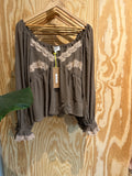 Whimsy top brown